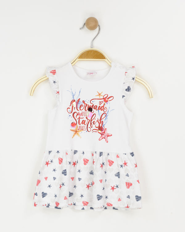 Picture of C1737 GIRLS COTTON DRESS